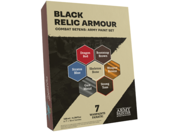 TAP - Combat Se7ens Black Relic Armour Paint Set igracke24